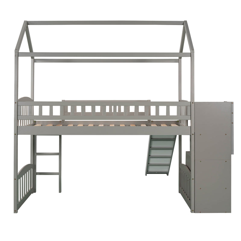 House Bed With 2 Drawers And Slide