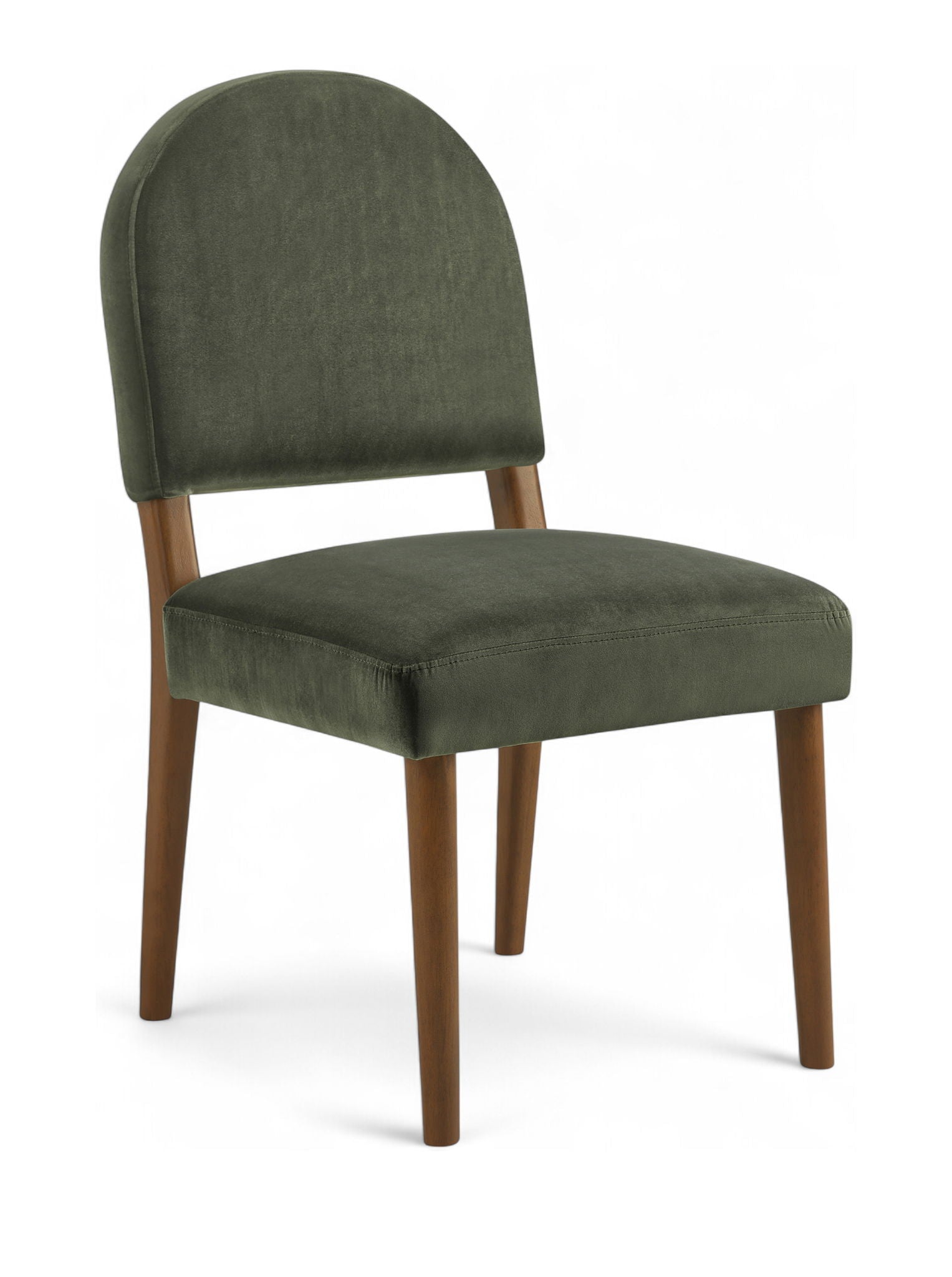 Varinelle - Velvet Dining Chair (Set of 2) - Walnut Frame - Urban Living Furniture (Los Angeles, CA)