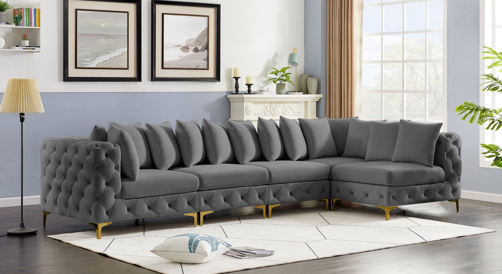 Tremblay - 5 Piece Modular Sectional - Urban Living Furniture (Los Angeles, CA)