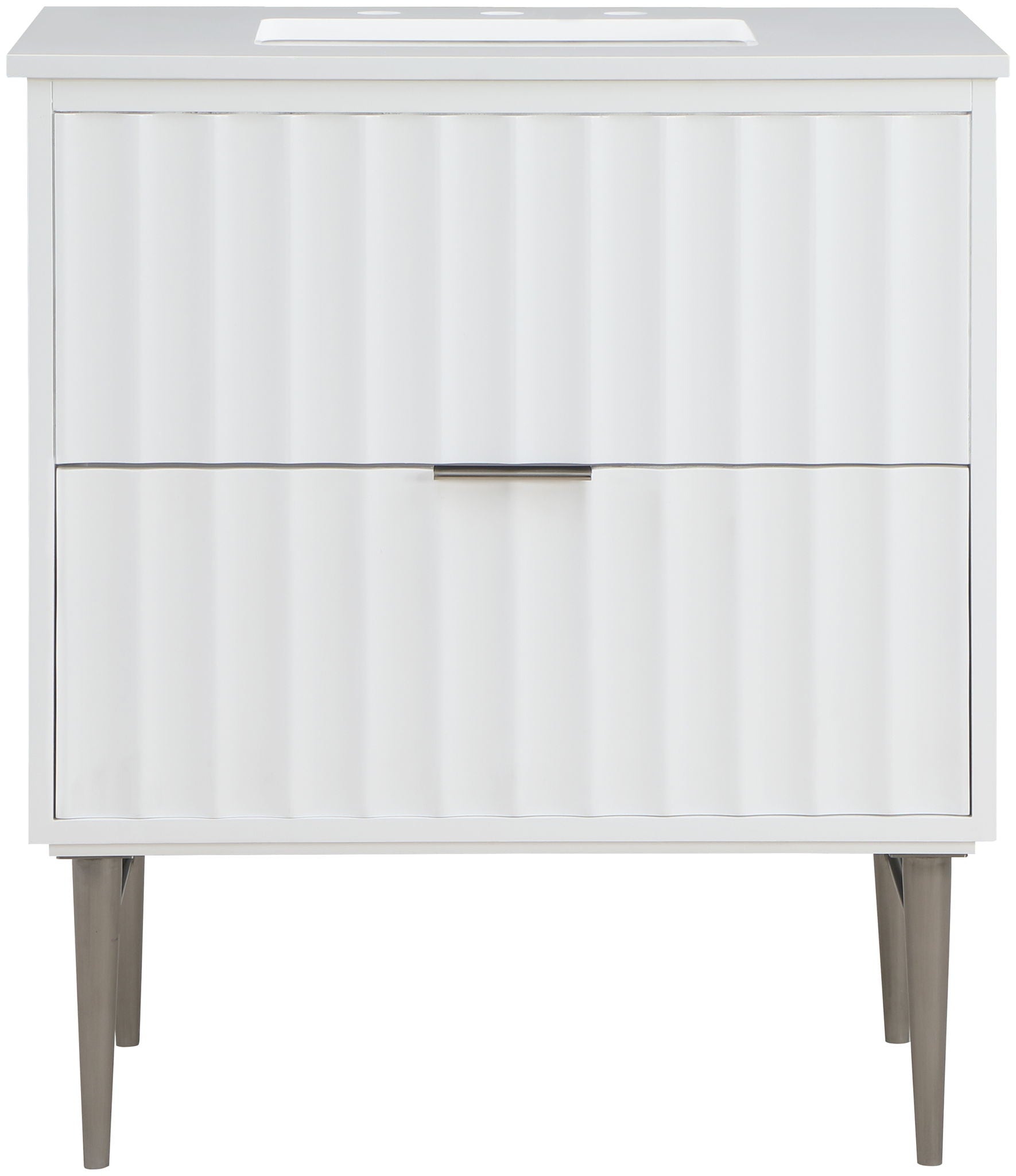 Modernist - Bathroom Vanity With Chrome Legs - Urban Living Furniture (Los Angeles, CA)