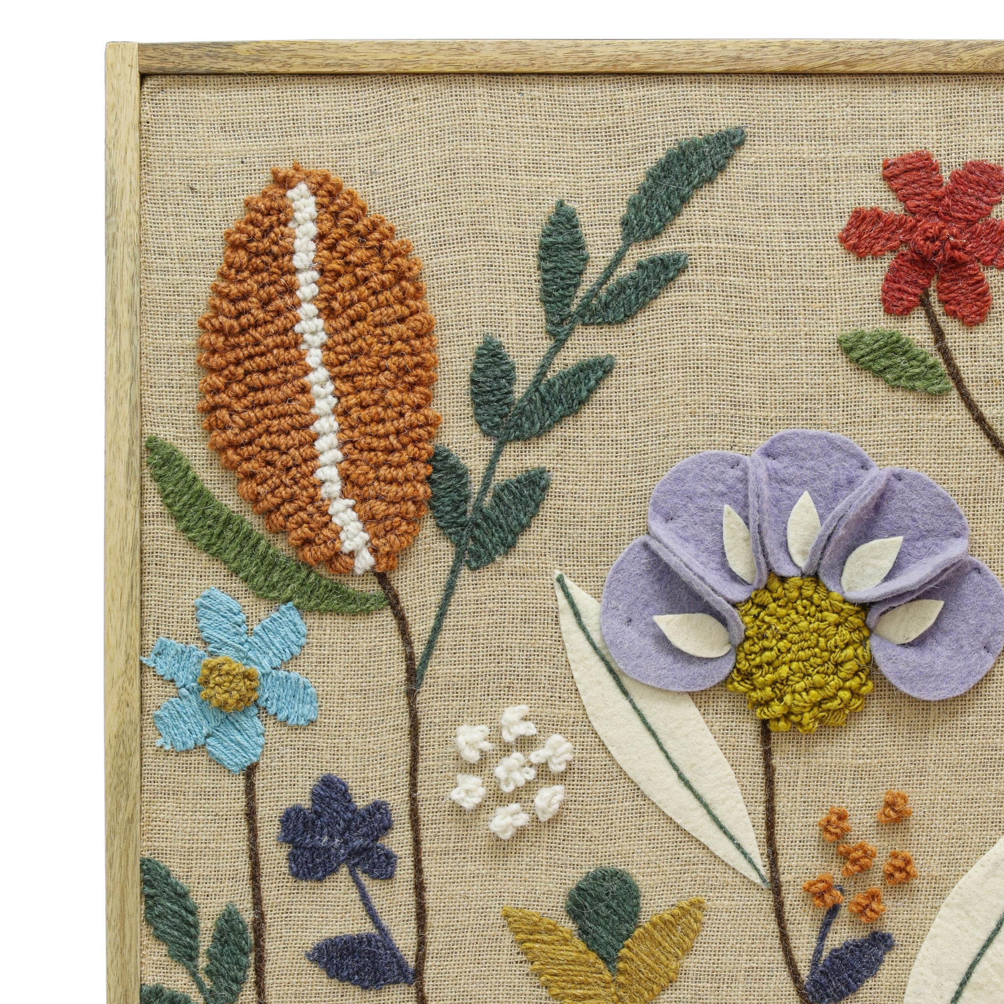 Muro - "Sprout" Embroidered Wall Art - Urban Living Furniture (Los Angeles, CA)