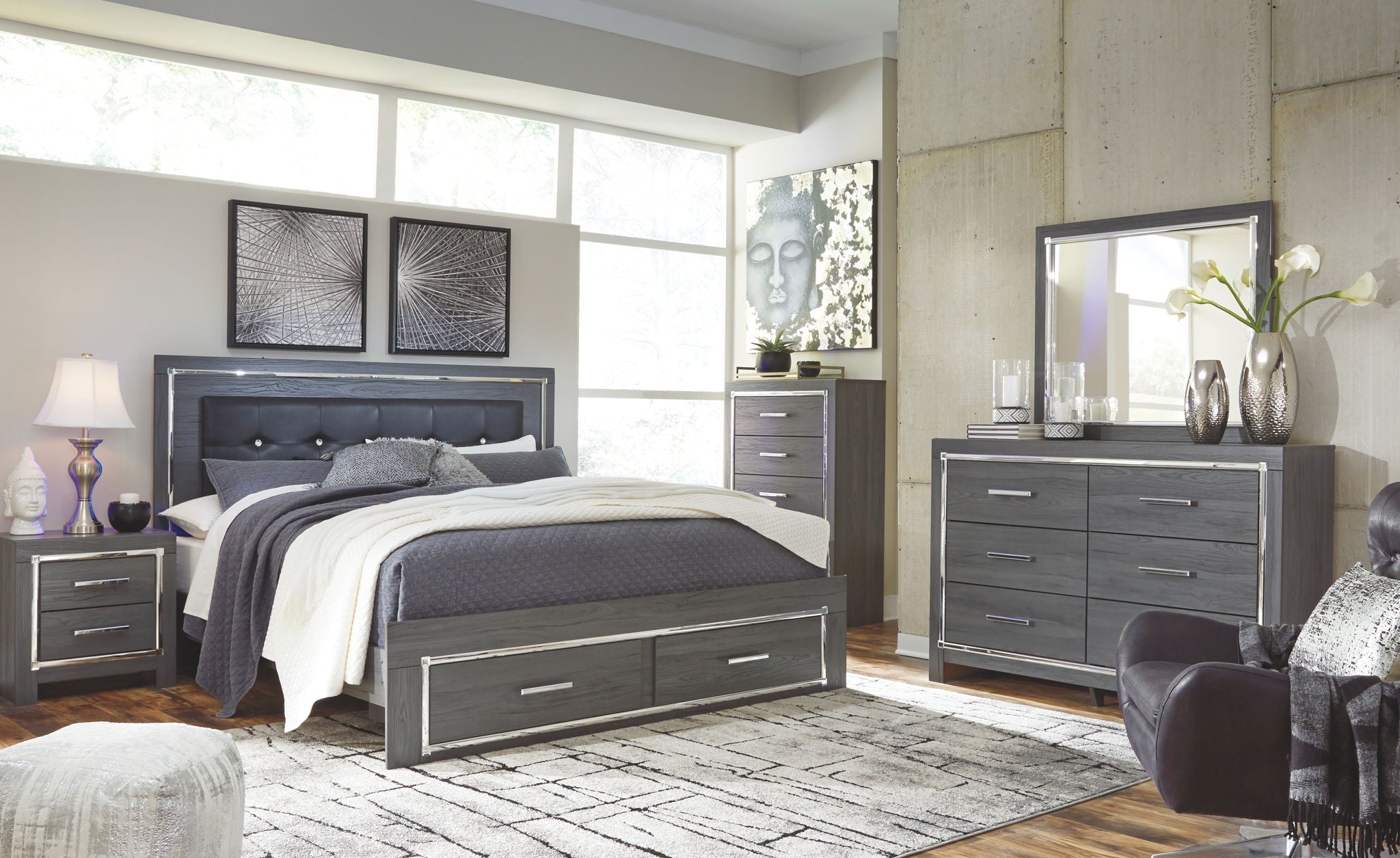 Lodanna - Panel Bed - Urban Living Furniture (Los Angeles, CA)