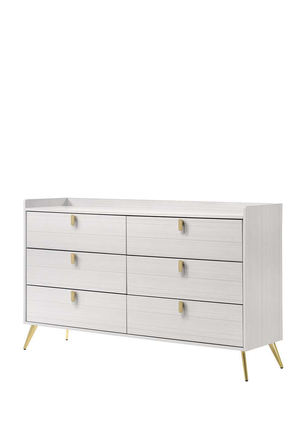 Zeena - Dresser - White Finish - Urban Living Furniture (Los Angeles, CA)