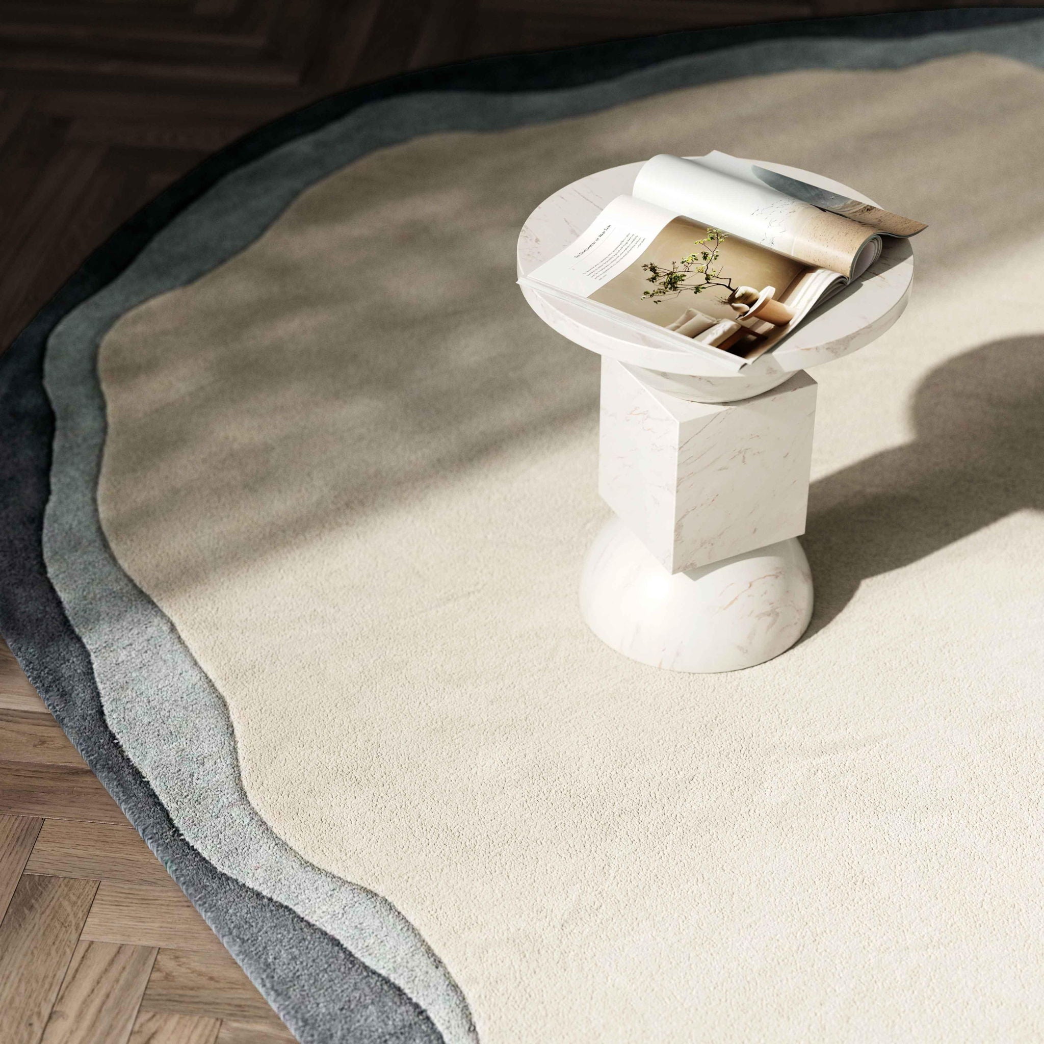 Tarba - Organic Floor Rug - Urban Living Furniture (Los Angeles, CA)
