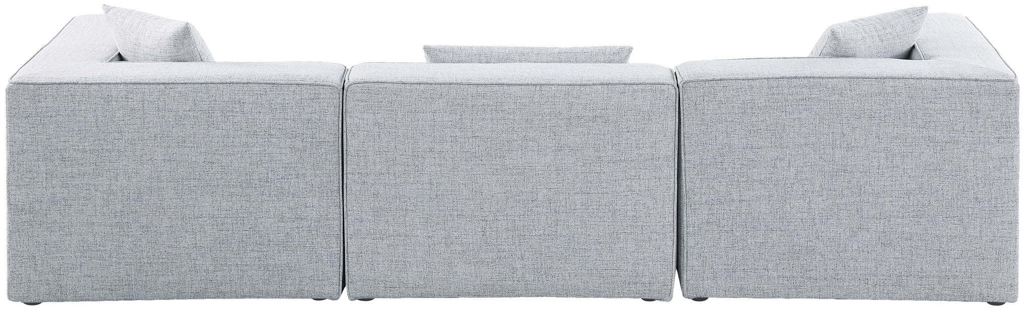 Cube - Linen Modular 3 Seat Sofa - Urban Living Furniture (Los Angeles, CA)