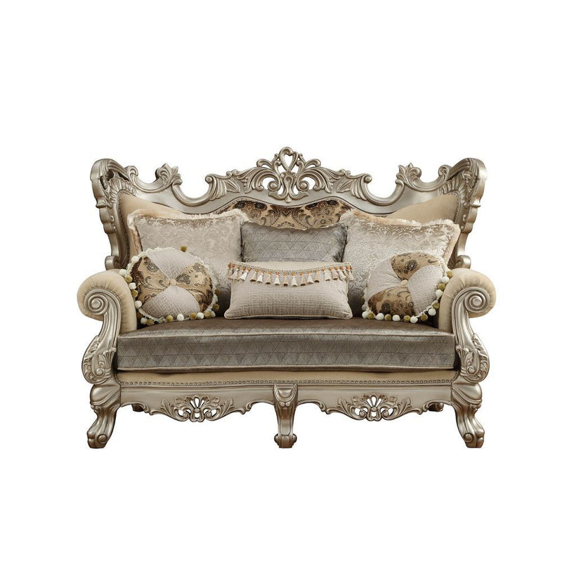 Ranita - Loveseat - Fabric & Champagne - Urban Living Furniture (Los Angeles, CA)