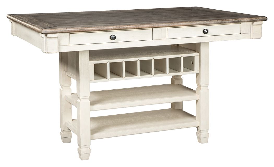 Bolanburg - Beige - Rectangular Dining Room Counter Table - Urban Living Furniture (Los Angeles, CA)