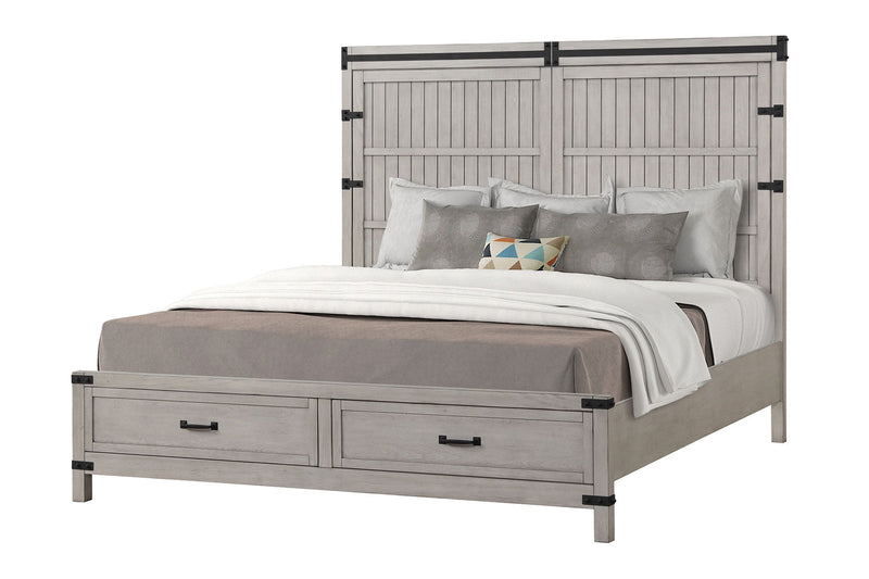 Alexandria - Storage Wood Bed - Urban Living Furniture (Los Angeles, CA)