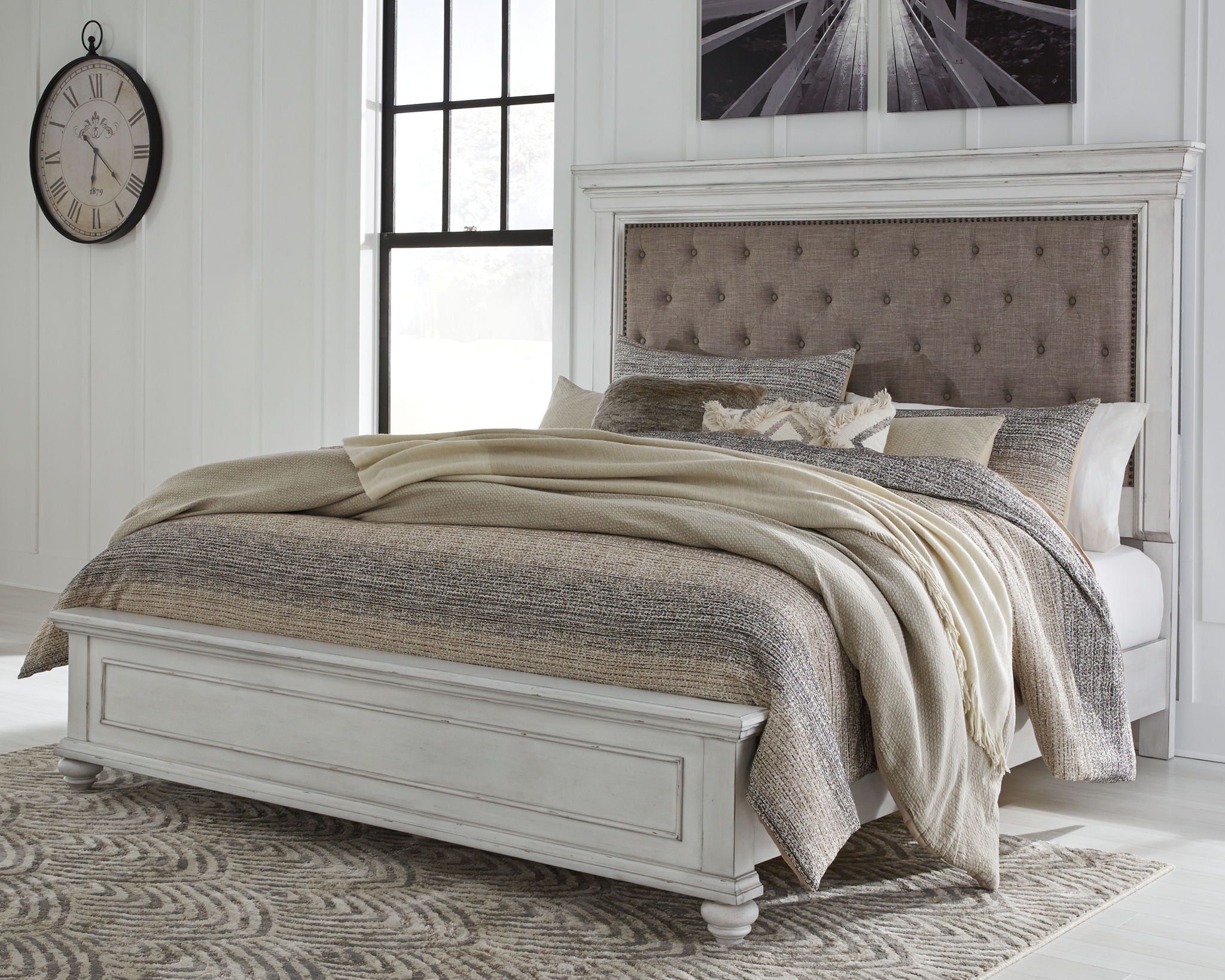 Kanwyn - Upholstered Panel Bed - Urban Living Furniture (Los Angeles, CA)
