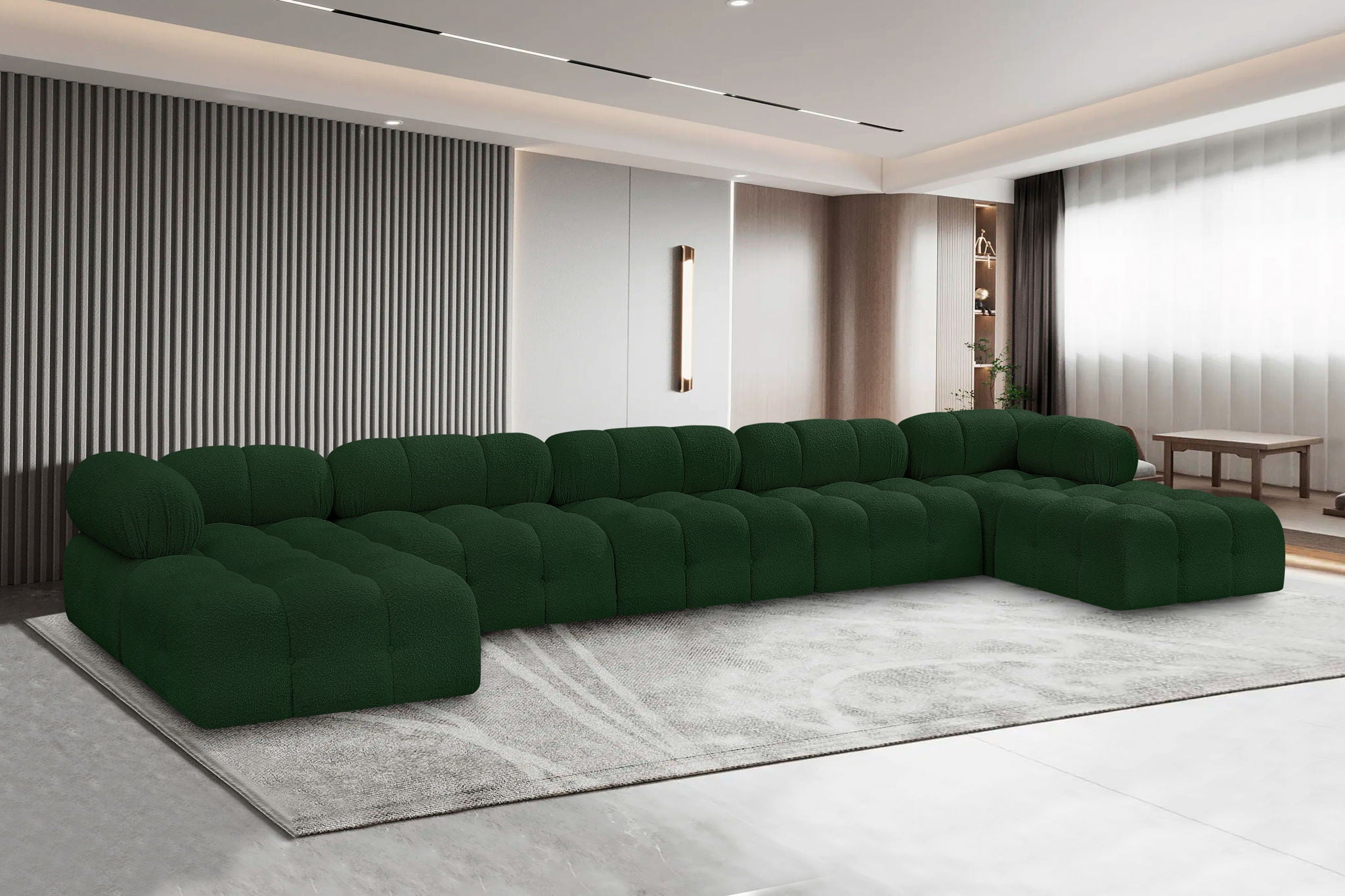 Ames - 7 Piece Fabric Modular U-Shaped Sectional - Urban Living Furniture (Los Angeles, CA)