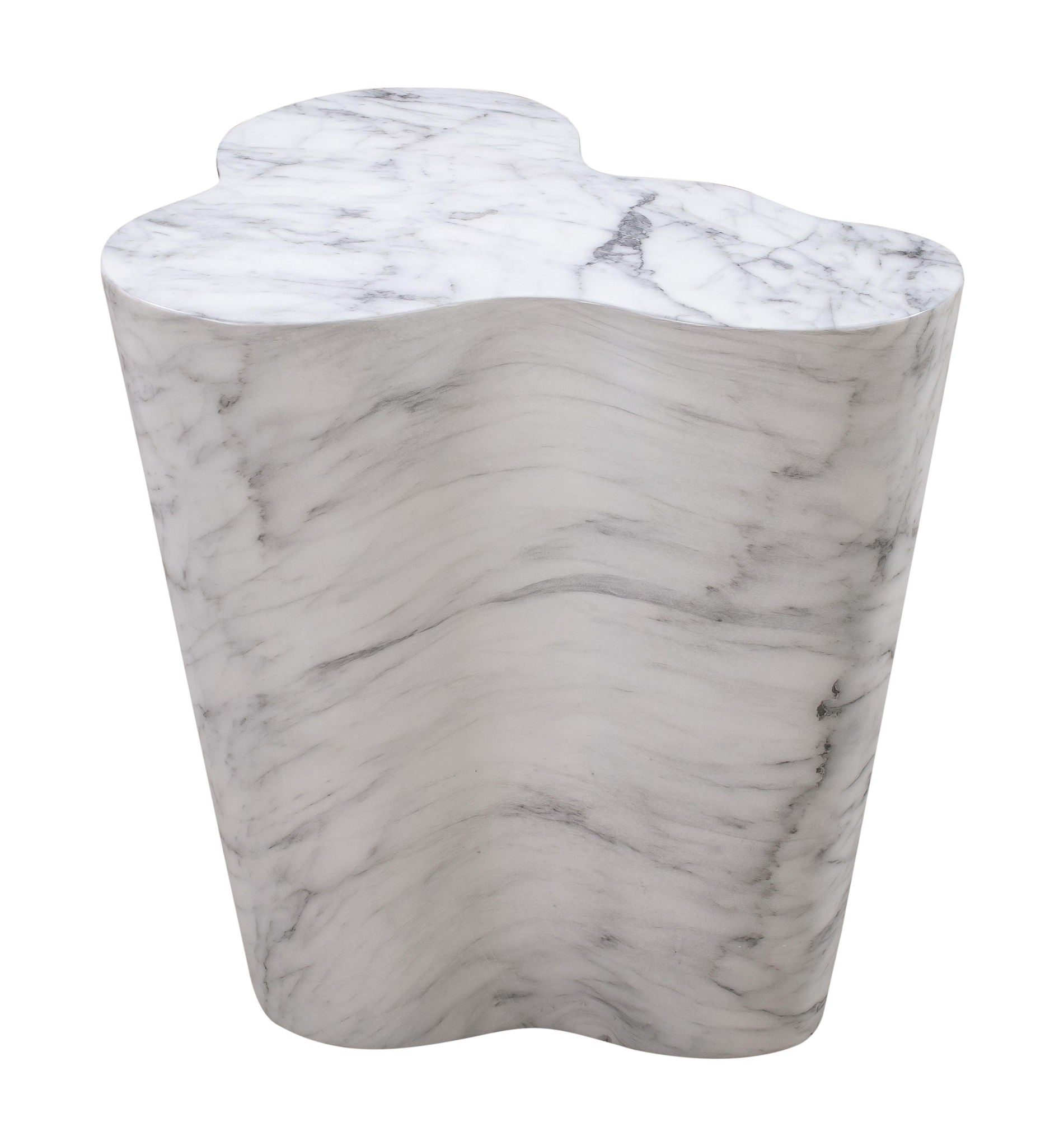 Slab - Marble Side Table - Urban Living Furniture (Los Angeles, CA)
