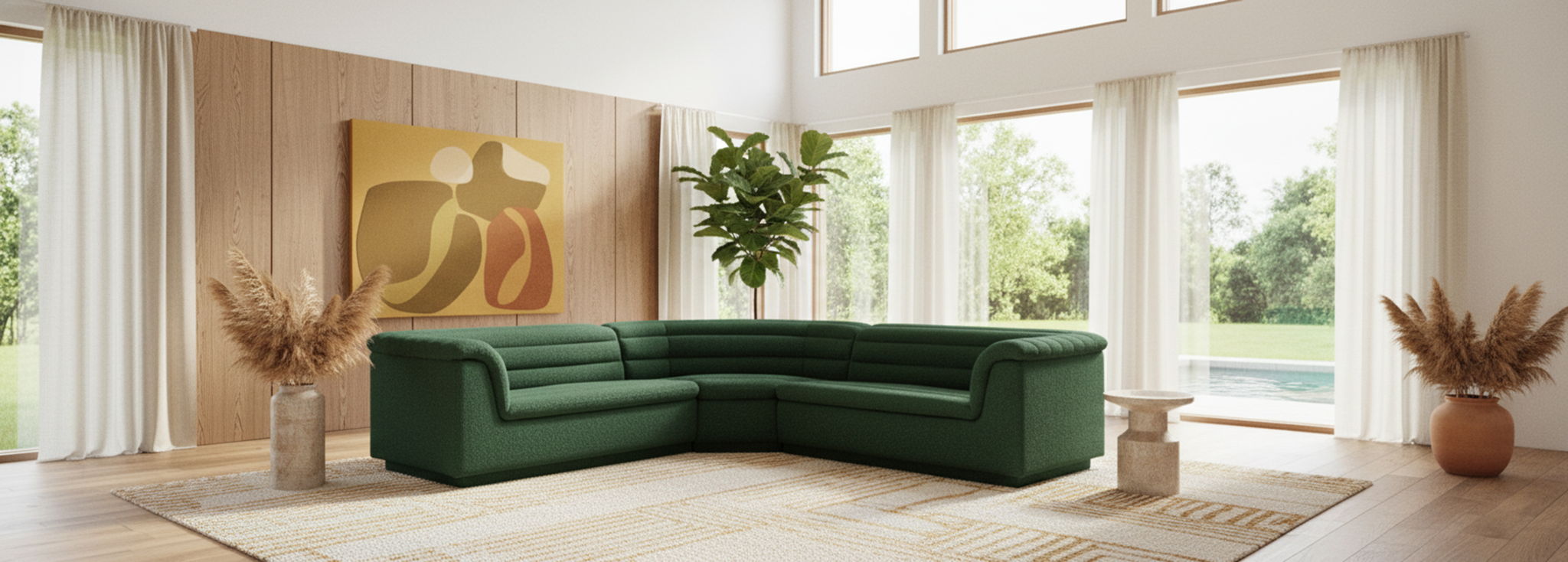 Cascade - Boucle Modular Sectional - Urban Living Furniture (Los Angeles, CA)