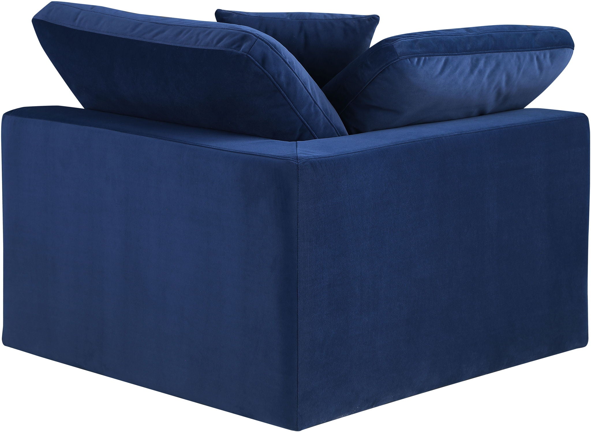 Comfy - Velvet Corner Chair - Urban Living Furniture (Los Angeles, CA)