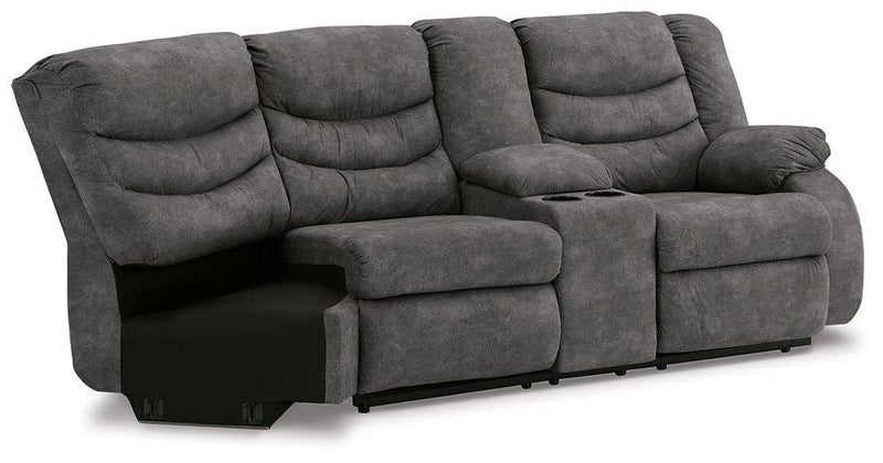 Partymate 2-Piece Reclining Sectional