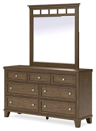 Shawbeck Dresser and Mirror