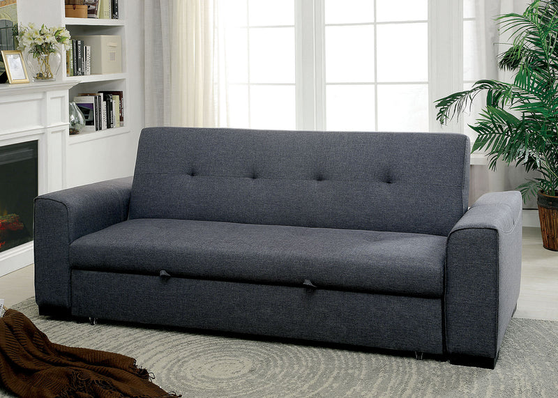 REILLY Gray Futon Sofa - Urban Living Furniture (Los Angeles, CA)