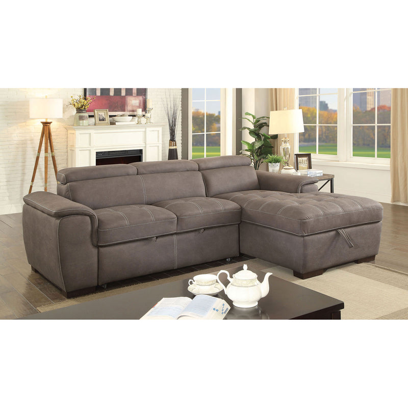 Patty Ash Brown Sectional, Ash Brown - Urban Living Furniture (Los Angeles, CA)