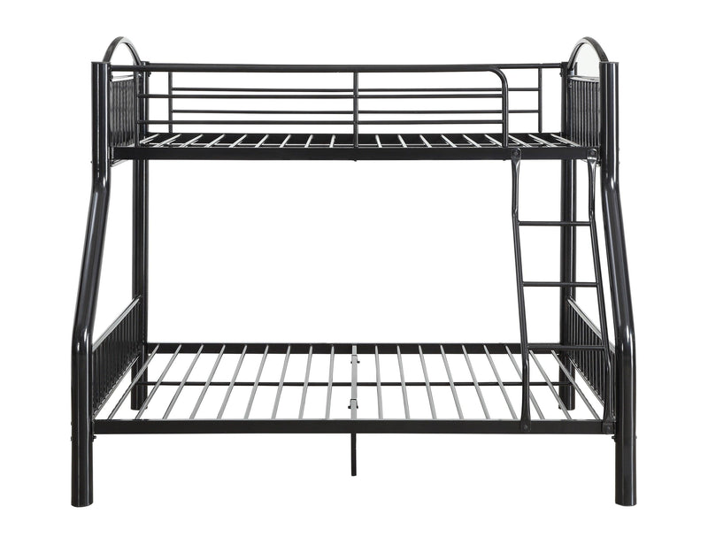 ACME Cayelynn Twin over Full Bunk Bed - Black