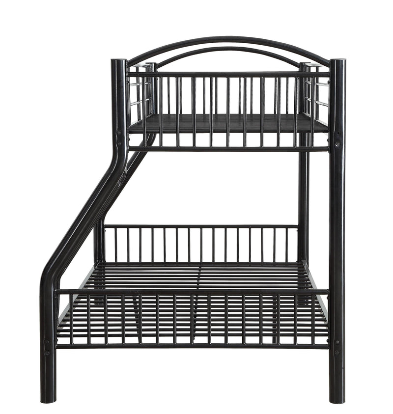 ACME Cayelynn Twin over Full Bunk Bed - Black
