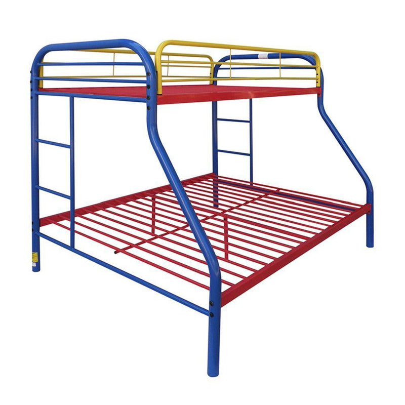 ACME Tritan Twin over Full Metal Bunk Bed - Rainbow - Urban Living Furniture (Los Angeles, CA)