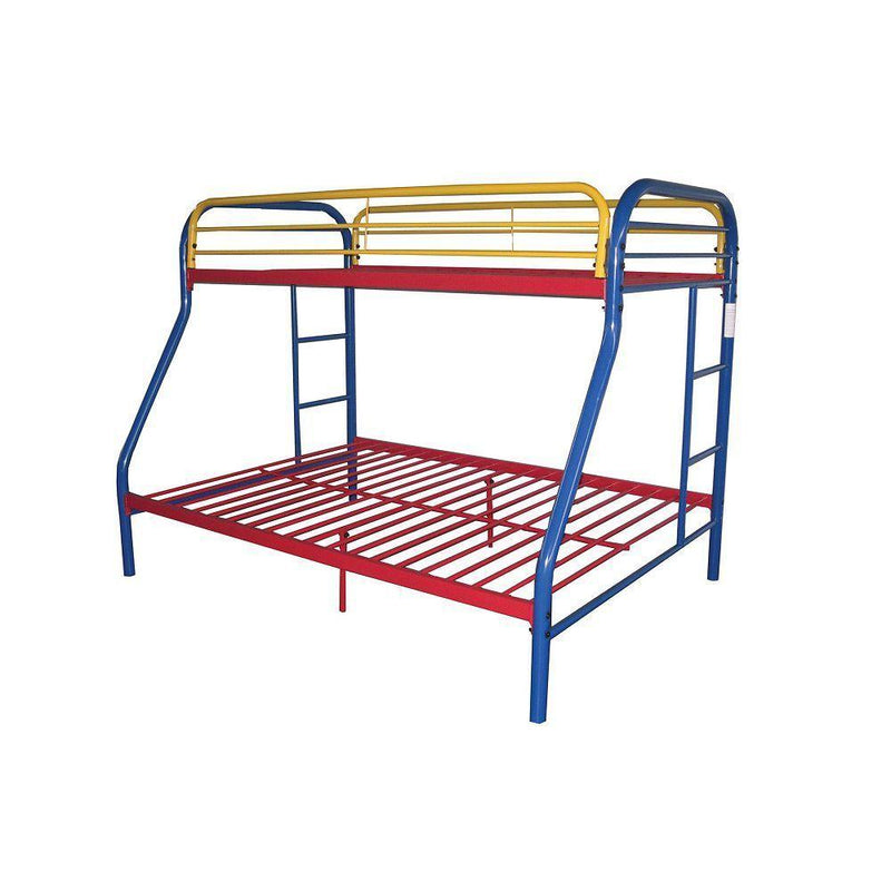 ACME Tritan Twin over Full Metal Bunk Bed - Rainbow - Urban Living Furniture (Los Angeles, CA)