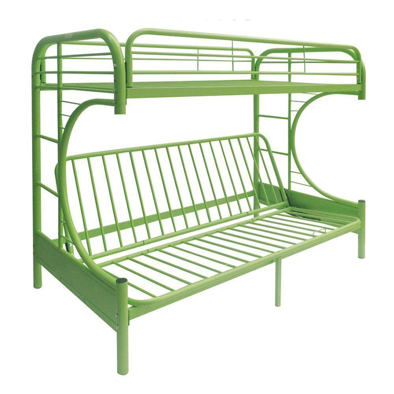 ACME Eclipse Twin over Full Futon Metal Bunk Bed - Green - Urban Living Furniture (Los Angeles, CA)