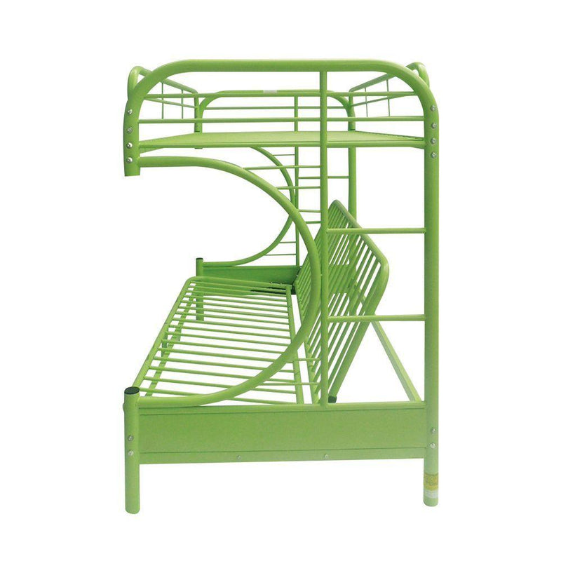 ACME Eclipse Twin over Full Futon Metal Bunk Bed - Green - Urban Living Furniture (Los Angeles, CA)