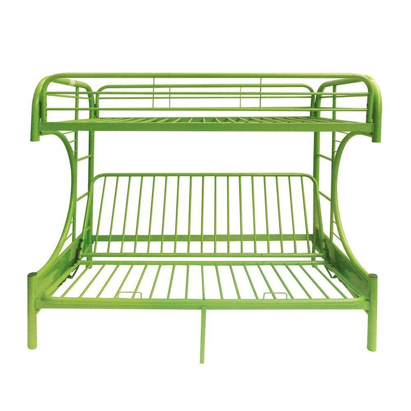 ACME Eclipse Twin over Full Futon Metal Bunk Bed - Green - Urban Living Furniture (Los Angeles, CA)