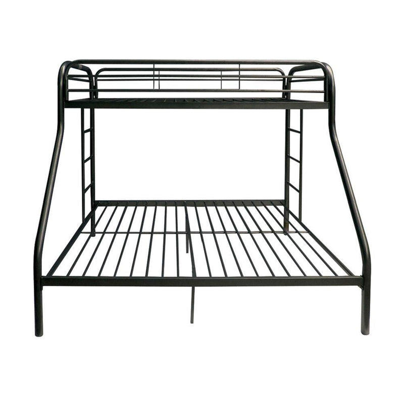 ACME Tritan Twin over Full Metal Bunk Bed - Black - Urban Living Furniture (Los Angeles, CA)