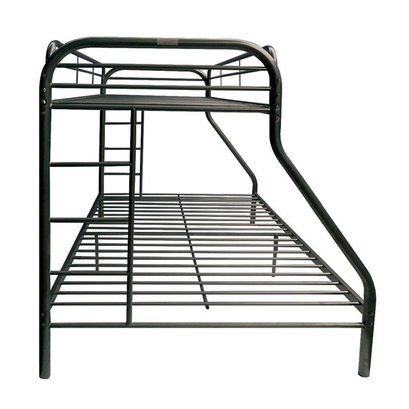 ACME Tritan Twin over Full Metal Bunk Bed - Black - Urban Living Furniture (Los Angeles, CA)