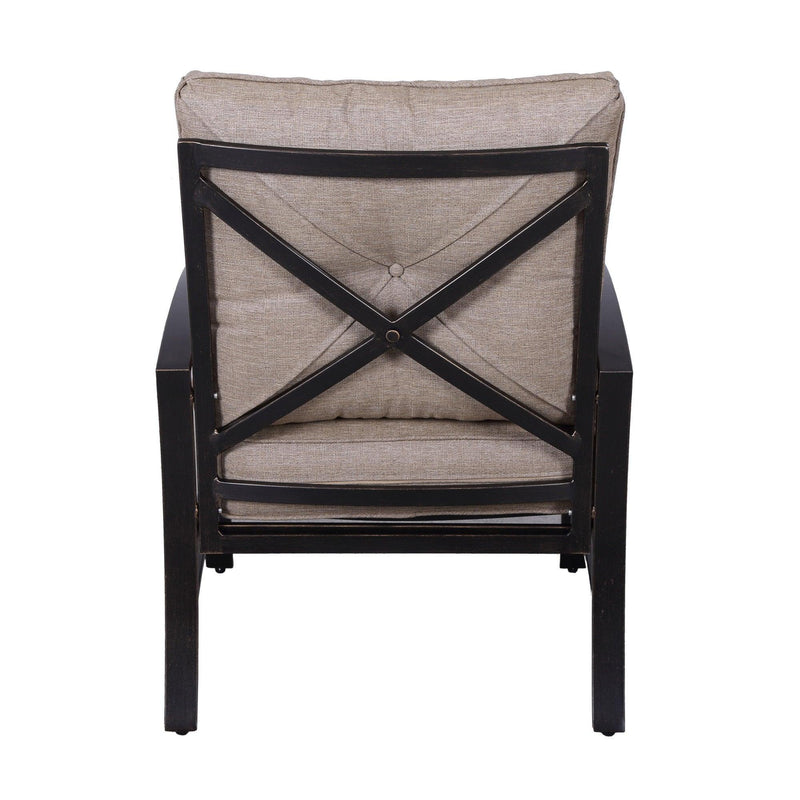 Set of 2 Outdoor Patio Club Chair With Cushion