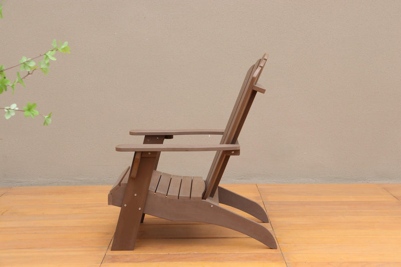 Polystyrene Adirondack Chair - Brown - Urban Living Furniture (Los Angeles, CA)