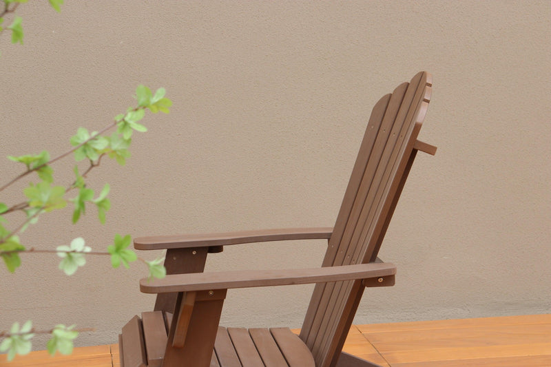 Polystyrene Adirondack Chair - Brown - Urban Living Furniture (Los Angeles, CA)