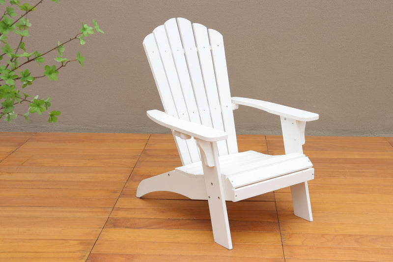 Polystyrene Adirondack Chair - White - Urban Living Furniture (Los Angeles, CA)