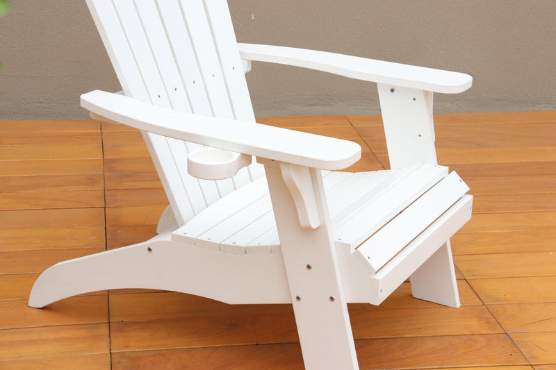 Polystyrene Adirondack Chair - White - Urban Living Furniture (Los Angeles, CA)