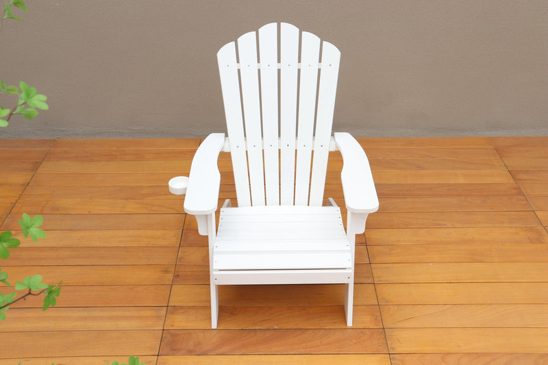 Polystyrene Adirondack Chair - White - Urban Living Furniture (Los Angeles, CA)