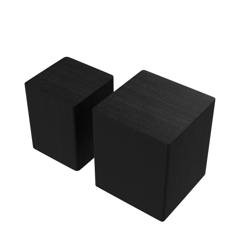 Upgrade MDF Nesting table/side table/coffee table/end table for living room,office,bedroom ，Black Oak, set of 2 - Urban Living Furniture (Los Angeles, CA)