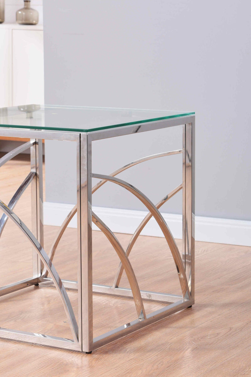 Glass End Table ld Small Coffee Table Sofa Table - Urban Living Furniture (Los Angeles, CA)