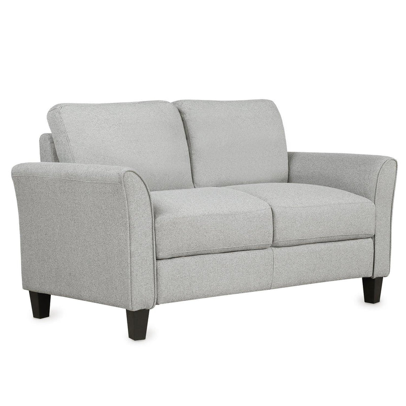 Living Room Furniture Love Seat Sofa Double Seat Sofa (Loveseat Chair)(Light Gray) - Urban Living Furniture (Los Angeles, CA)