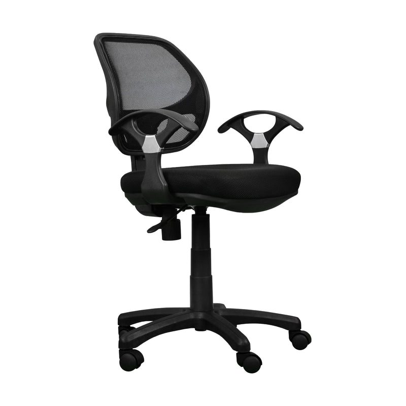 Techni Mobili Midback Mesh Task Office Chair, Black - Urban Living Furniture (Los Angeles, CA)