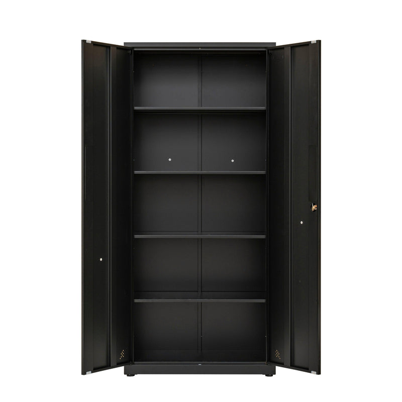 HighStorage Cabinet with 2 Doors and 4 Partitions to Separate 5Storage Spaces, Home/ Office Design - Urban Living Furniture (Los Angeles, CA)