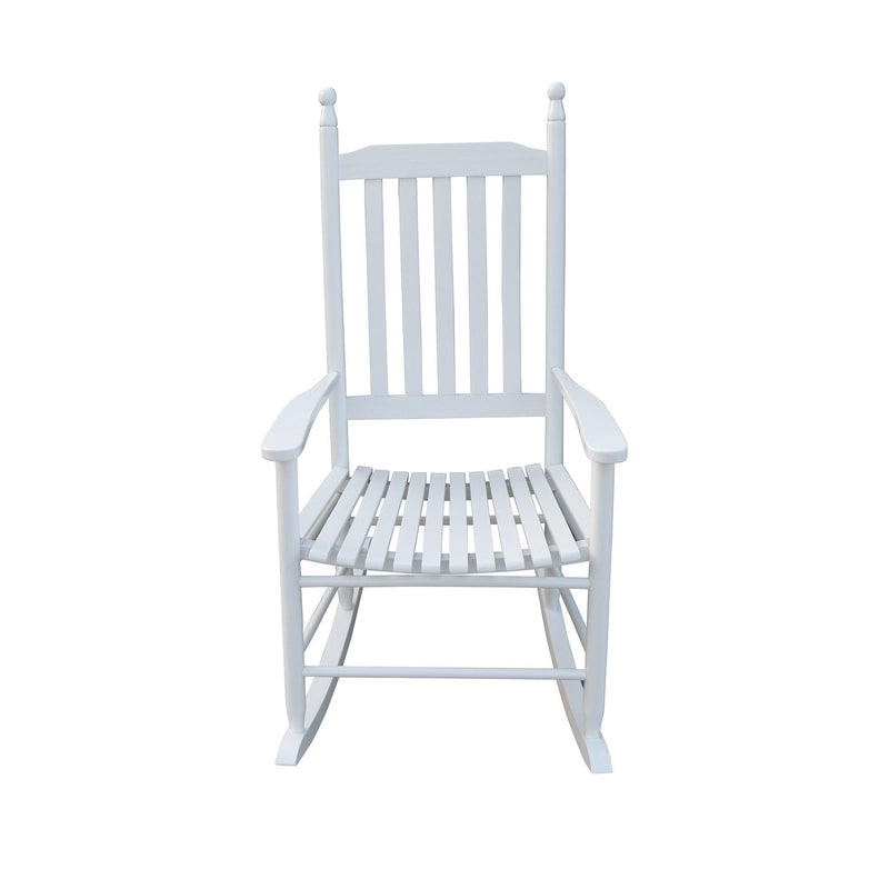 wooden porch rocker chair  WHITE - Urban Living Furniture (Los Angeles, CA)