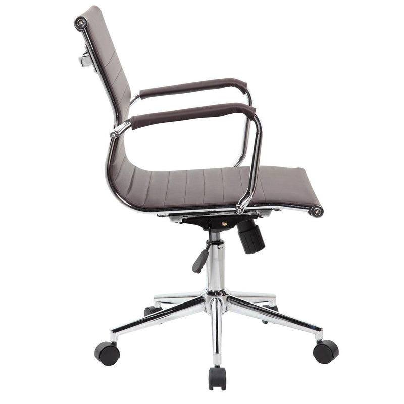 Techni MobiliModern Medium Back Executive Office Chair, Chocolate - Urban Living Furniture (Los Angeles, CA)