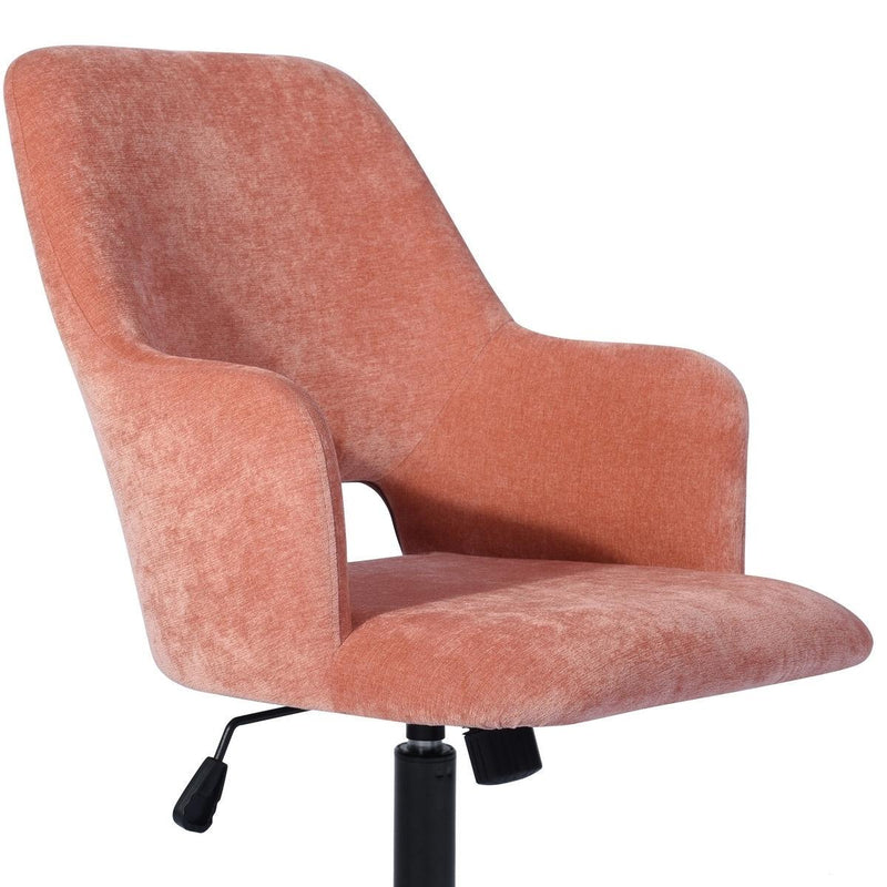 Upholstered Task Chair/ Home Office Chair- coral - Urban Living Furniture (Los Angeles, CA)