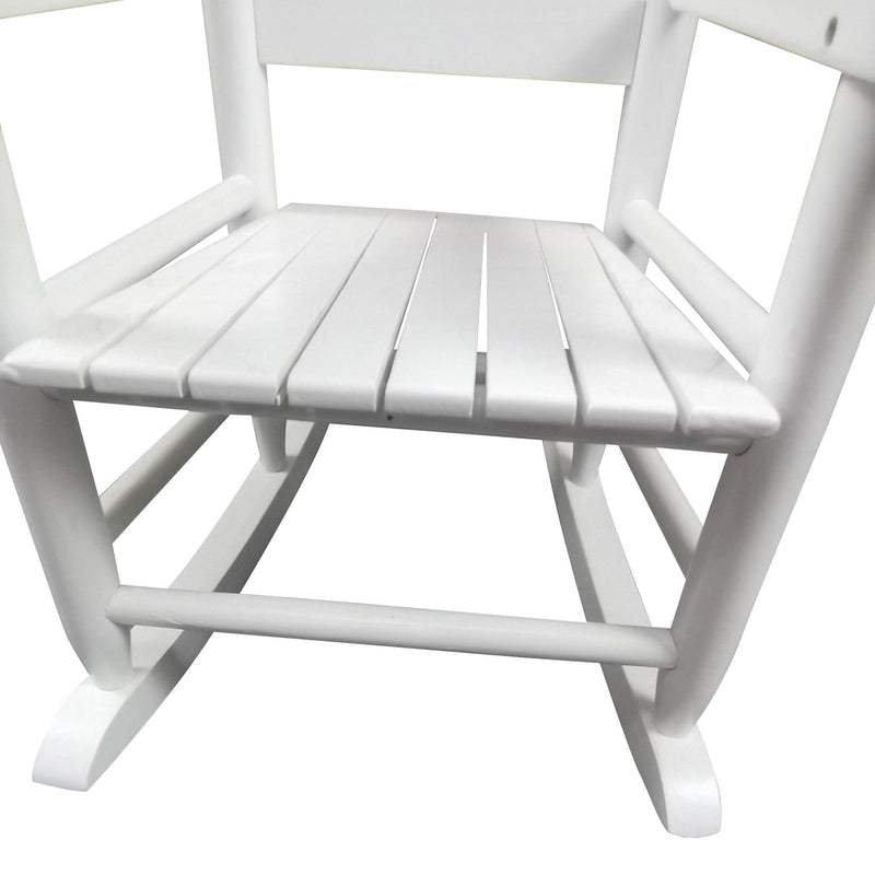 Children's  rocking white chair- Indoor or Outdoor -Suitable for kids-Durable