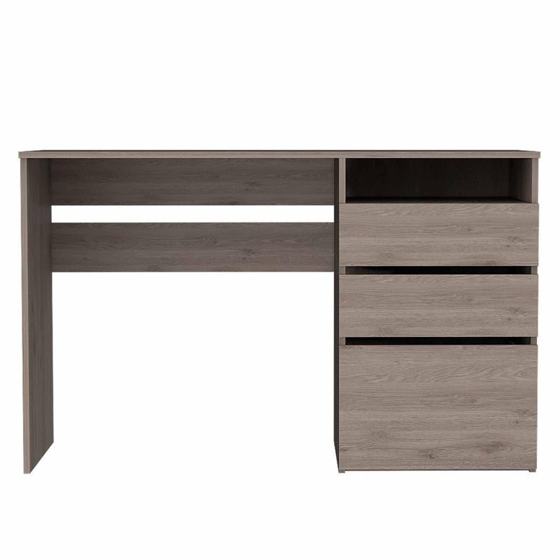 Waterbury 3-Drawer 1-Shelf Computer Desk Light Grey - Urban Living Furniture (Los Angeles, CA)