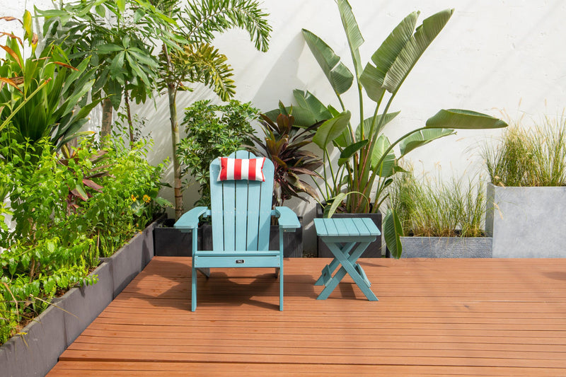 TALE Adirondack Chair Backyard Furniture Painted Seat Pillow Red - Urban Living Furniture (Los Angeles, CA)