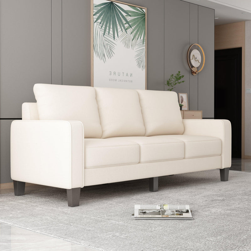 Modern Living Room Furniture Sofa in Beige Fabric - Urban Living Furniture (Los Angeles, CA)