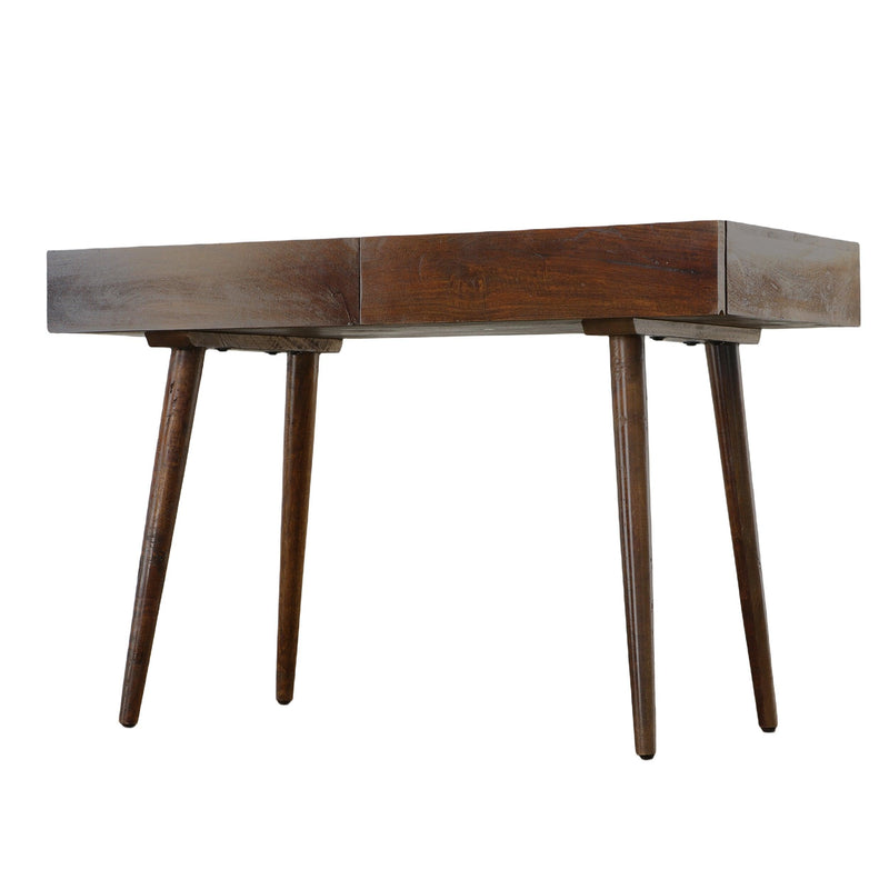 ManWood Writing Desk with Two Drawers and Tapered Legs, Brown - Urban Living Furniture (Los Angeles, CA)