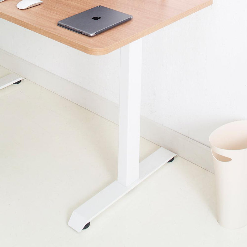 Gauss Contemporary Wood and Metal Computer Desk in Maple - Urban Living Furniture (Los Angeles, CA)